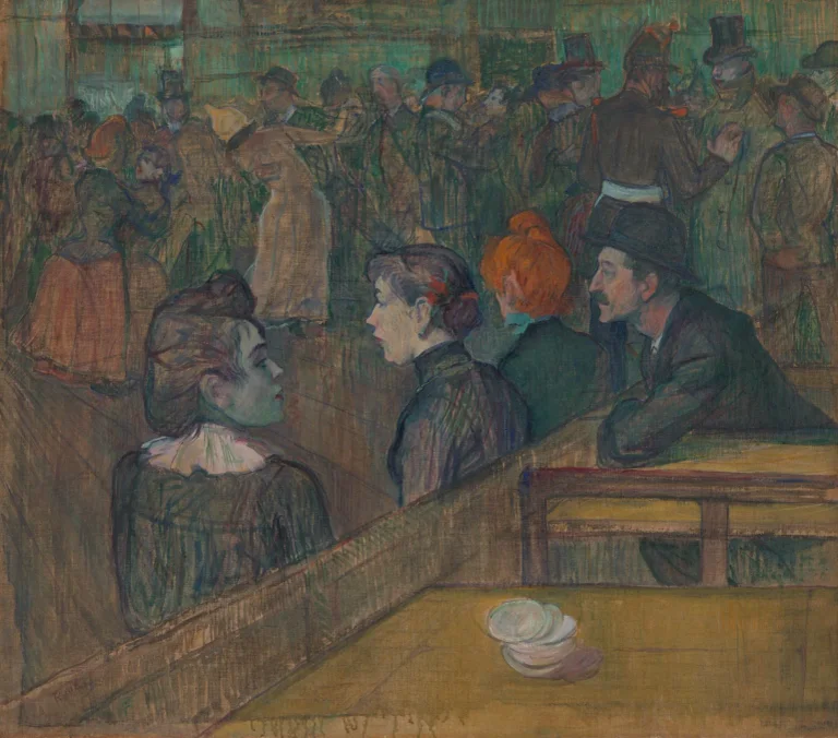 Obra original del rompecabezas Moulin de la Galette