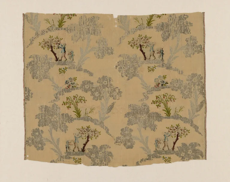 Obra original del rompecabezas Fragmento textil
