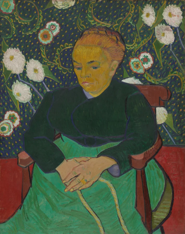 Original artwork for the Madame Roulin Rocking the Cradle (La berceuse) jigsaw puzzle